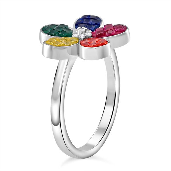 Mehrfarbiger Zirkonia Ring image number 4