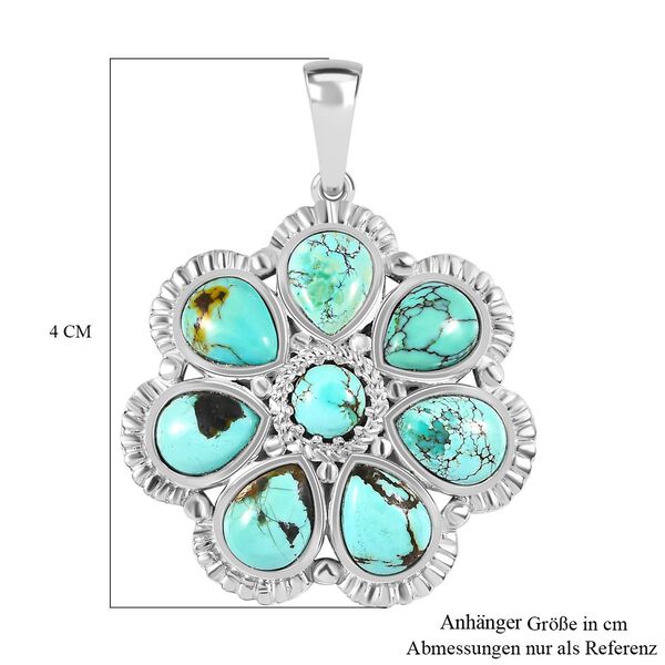 Sierra Nevada T&uuml;rkis Cluster Anh&auml;nger- 9,04 ct. image number 5