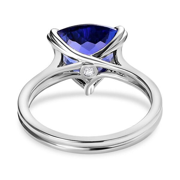 RHAPSODY AAAA Tansanit und VS EF Diamant Ring in 950 Platin - 4,88 ct. image number 5