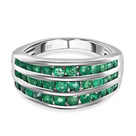 Premium Kagem sambischer Smaragd-Ring -1,40 ct.
