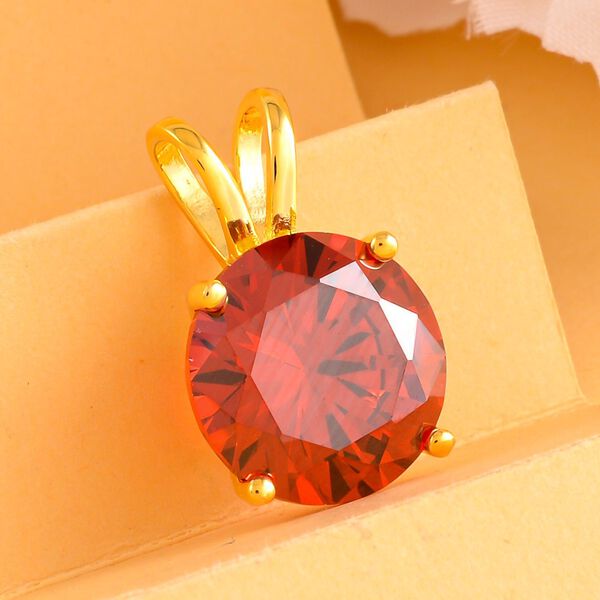 Roter Zirkonia-Anh&auml;nger image number 3