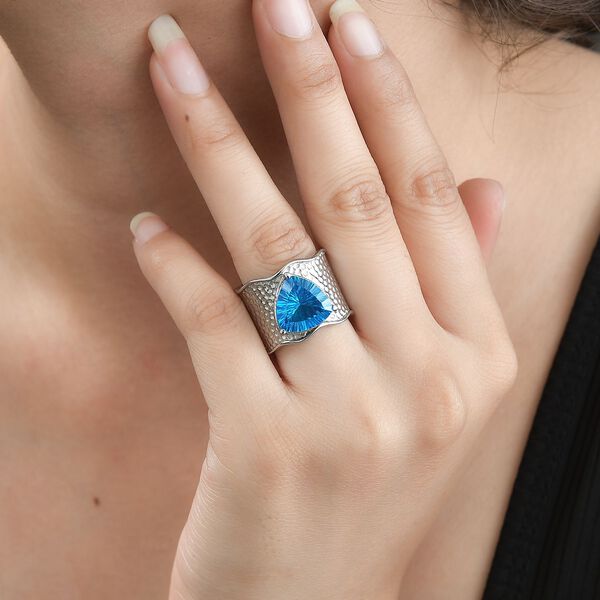 Karibik Quarz Ring - 5,79 ct. image number 3