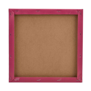 DIY Diamond Painting Leinwand Katze, mehrfarbiges Motiv mit Glitzerakzenten, 29x29cm, Mandala