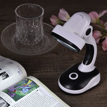 multifunktionale LED Tischlampe, wei&szlig;