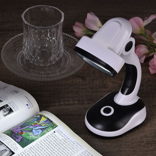 multifunktionale LED Tischlampe, wei&szlig;