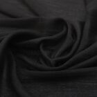 LA MAREY - 100% Kaschmirwolle superweicher Schal, Größe 70x190 cm, Schwarz image number 4