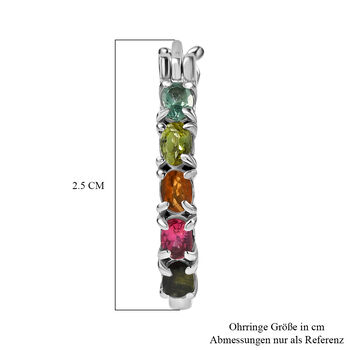 EverTrue mehrfarbige Turmalin Ohrringe - 1,83 ct.