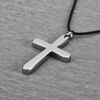 Terahertz 70cm Kreuz-Halskette - 65 ct.