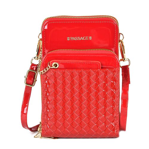 Passage - RFID Crossbody-Tasche, Rot image number 0