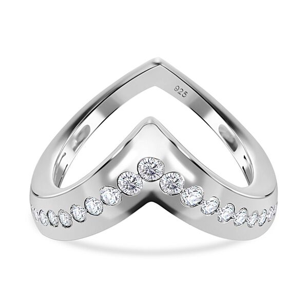 Moissanit Ring - 0,55 ct. image number 0