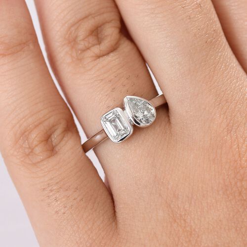 LUXURIANT DIAMOND - Lab Grown Diamant VS Ring 375 Gold (Größe 17.00) ca. 1.00 ct image number 2