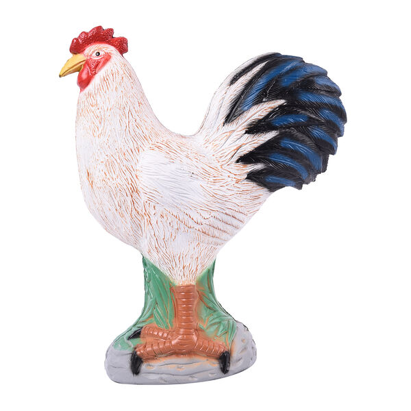 Huhn Gartendekoration, Schwarz und Wei&szlig; image number 1