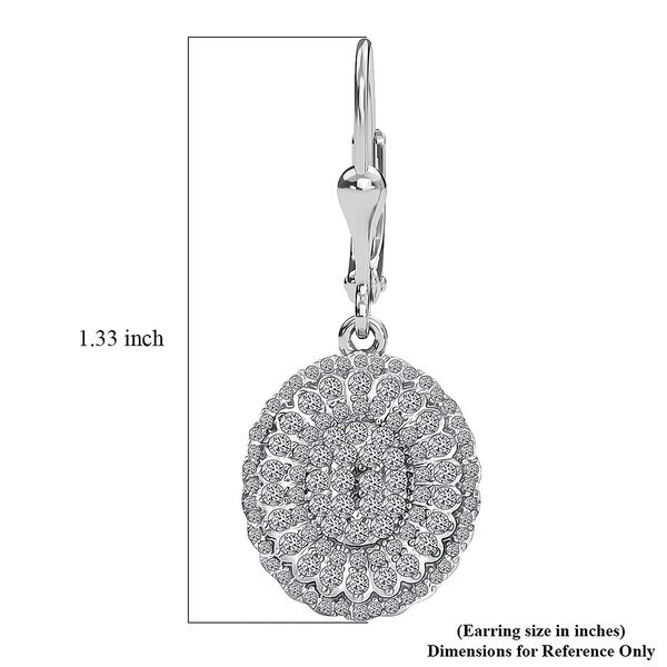 LUXURIANT DIAMOND - Lab Grown Diamant SI-GH Ohrringe 925 Silber Rhodiniert ca. 0,99 ct. image number 6