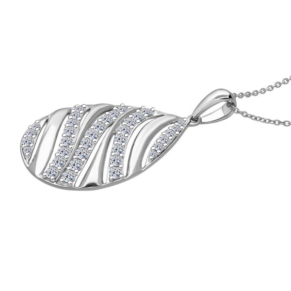 LUXURIANT DIAMOND - Lab Grown Diamant SI-GH Schmuckset, 925 Silber rhodiniert ca. 1,00 ct. image number 2