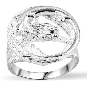 925 Silber Ring (Größe 20.00) ca. 6,40g