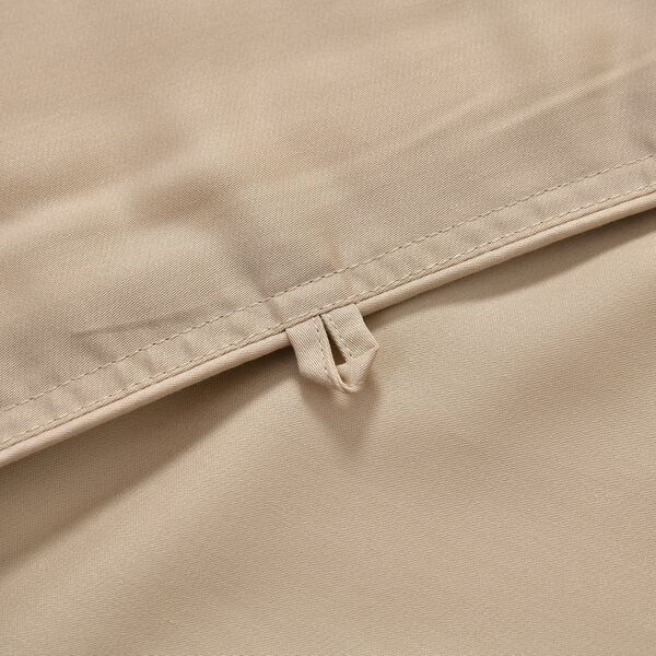 Serenity Night - 100% Bambus-Steppdecke mit Bambusf&uuml;llung und 2er-Set Bambus-Kissenbez&uuml;ge Champagner image number 8