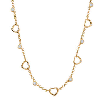 EverTrue Moissanit 50cm Halskette - 0,91 ct.