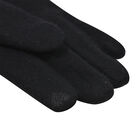 LA MAREY - Kaschmirwolle Handschuhe mit Schnalle, Größe 23x9 cm, Schwarz image number 3