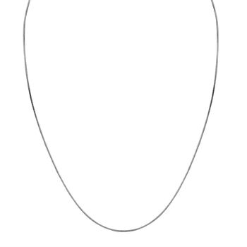 Italienische Schlangen-Kette, ca. 50 cm, 925 Silber