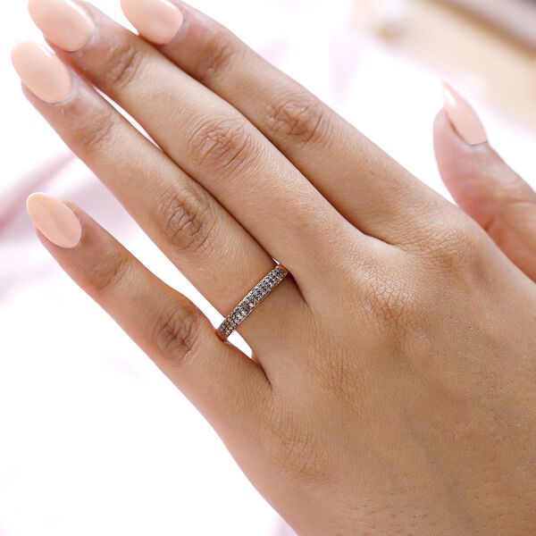 Nat&uuml;rlicher Champagner Diamant-Ring - 0,20 ct. image number 3