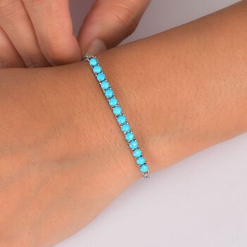 AA Sleeping Beauty T&uuml;rkis flexibles Armband - 1,86 ct.