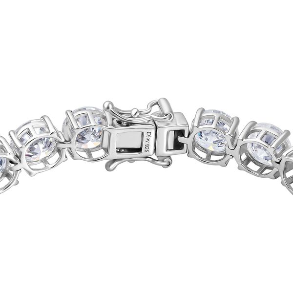 D&rsquo;Joy Moissanit Armband, 19 cm - 29,53 ct. image number 3