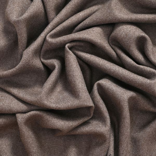 Supersoft Doppelgewebter Schal mit Fransen, zweifarbig, grau image number 5