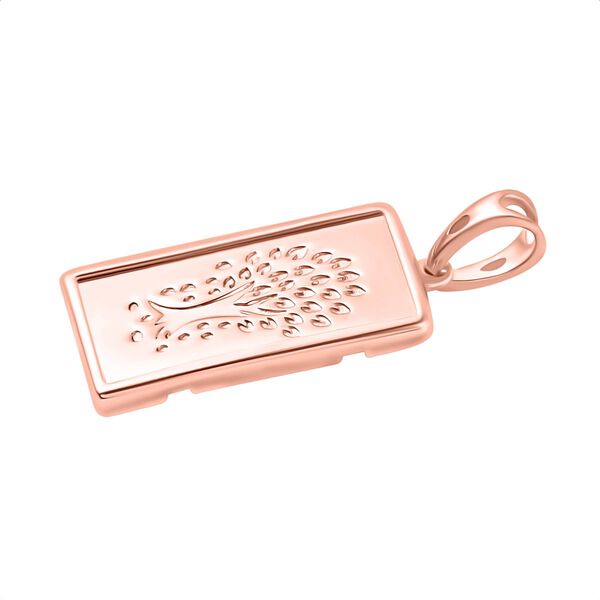 Barren Anh&auml;nger, 925 Silber 750 ros&eacute;vergoldet image number 4