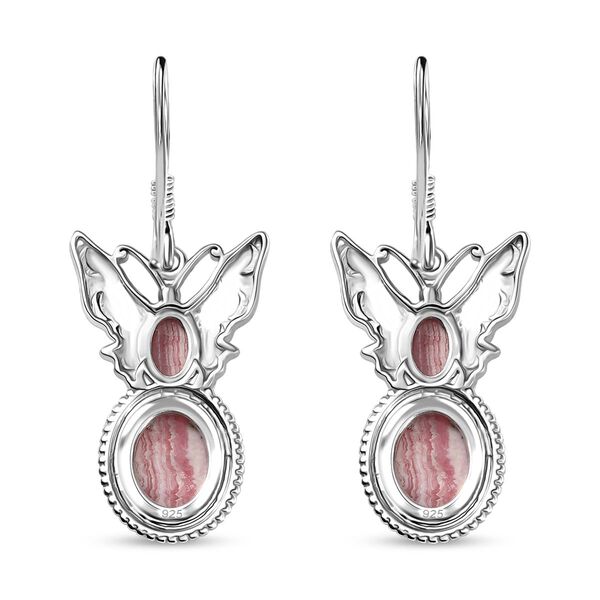 D&rsquo;joy AAA Rhodochrosit Ohrringe 925 Silber rhodiniert ca. 7.13 ct image number 6