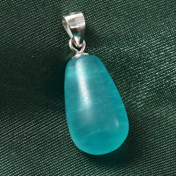 Amazonit Anh&auml;nger 925 Silber rhodiniert ca. 12,00 ct image number 2