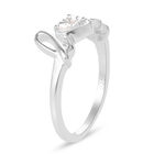 Diamant-Ring, love, 925 Silber image number 4