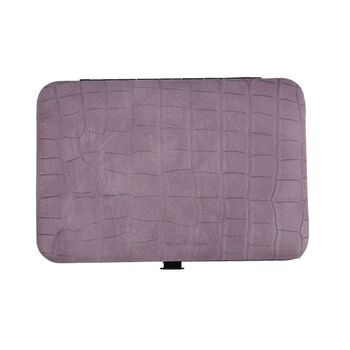 20-teiliges Manik&uuml;re- und Pedik&uuml;re-Set - Professionelles Pflege- und Sch&ouml;nheitsset, Gr&ouml;&szlig;e 15.5x11x2.5 cm, Lila