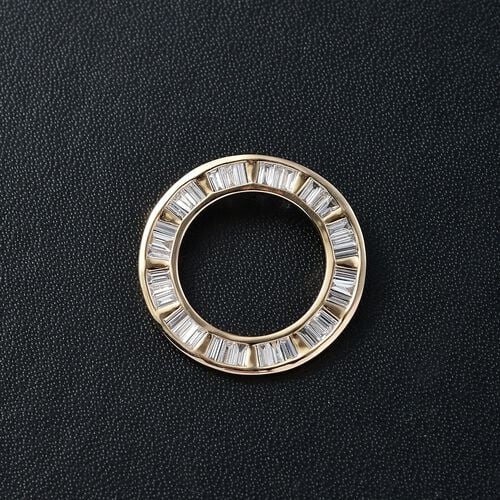 Lab Grown Diamant VS Anhänger 585 Gold ca. 1,01 ct. image number 1