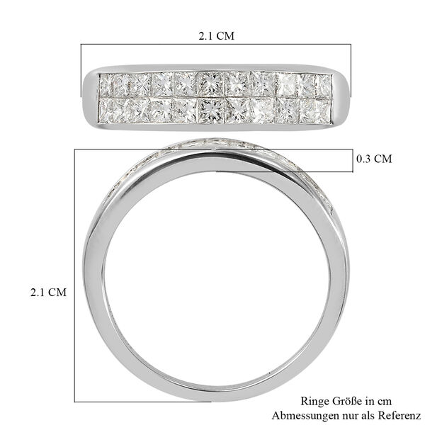 RHAPSODY - Diamant-Ring, IGI zertifiziert VS E-F, 950 Platin  ca. 1,00 ct image number 7