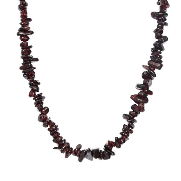 AA Roter Granat Kette 70 cm, ca. 390,00 ct. image number 0