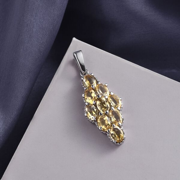 Citrin Anh&auml;nger - 4,06 ct. image number 2