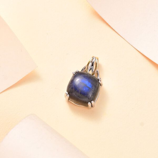 Labradorit Anh&auml;nger - 7,45 ct. image number 2