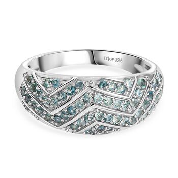 D&rsquo;joy Alexandrit Ring 925 Silber rhodiniert (Gr&ouml;&szlig;e 17.00) ca. 0,69 ct