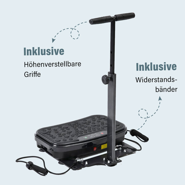 SOULSMART Vibrationsplatte Pro mit Fernbedienung, 150W image number 3