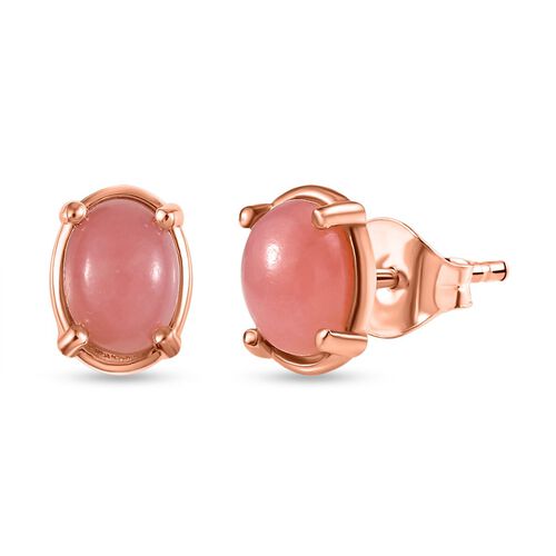 D’joy AA Vinicunca-Peruanischer Opal Ohrringe 925 Silber 750 rosévergoldet ca. 1,36 ct. image number 0