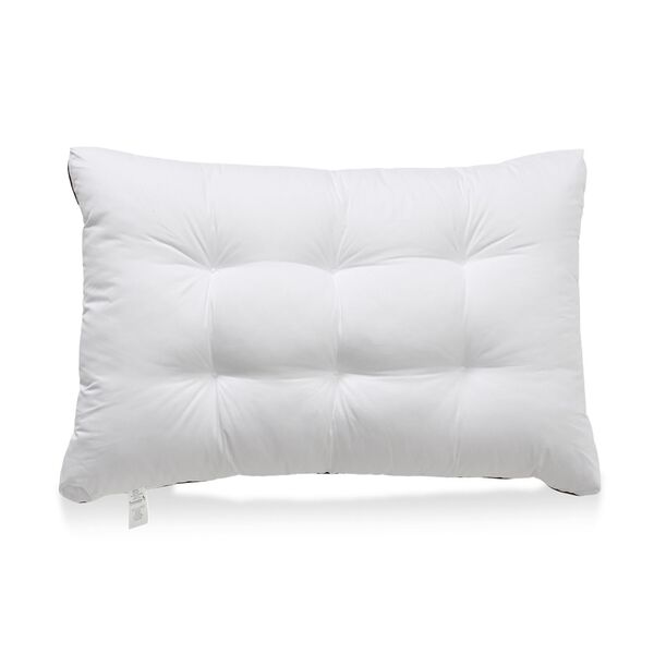 SERENITY NIGHT Weltpremiere: 5-in-1-Kissen mit echtem Daunen, Kunstdaunen und Memory-Schaum, 50x75cm
