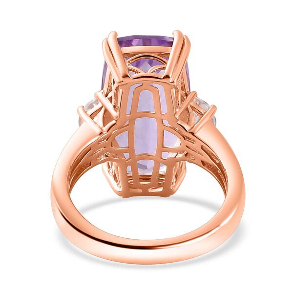AA Rose De France Amethyst und Topas Ring - 9,75 ct. image number 6