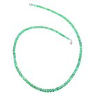Rhapsody AAAA Smaragd Halskette, AGI zertifiziert und geprüft, ca. 45 cm 950 Platin ca. 70,00 ct.