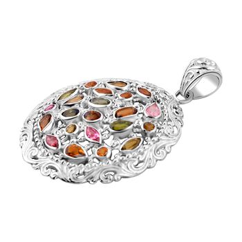 Royal Bali Kollektion-  Mehrfarbiger Turmalin-Anh&auml;nger - 3,35 ct.