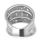 Royal Bali Kollektion - 925 Silber Ring (Größe 16.00) ca. 5,85g image number 4