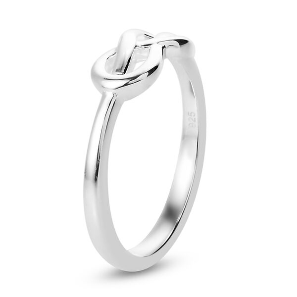Unendlichkeits-Ring in 925 Silber image number 5