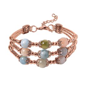 Beryll Armband, 18 cm - 68,50 ct.