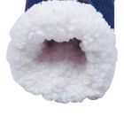 2er-Set - 2 Paar rutschfeste Haus Socken mit warmem Sherpa Futter, Einheitsgröße Weihnachtsmotiv  image number 11