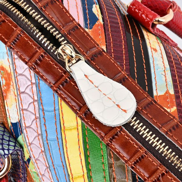 Chaos by Elsie- Crossbody Tasche aus echtem Leder mit RFID Schutz image number 7