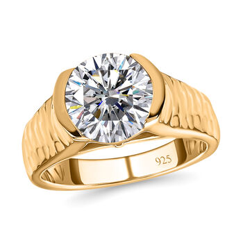 Moissanit Ring - 3,12 ct.